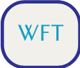 A blue on gray text: "WFT"